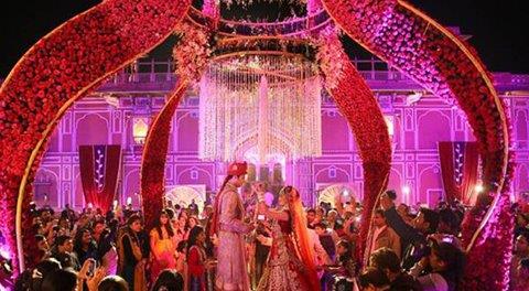 best indian jaimala theme jaipur
